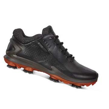 Men's Ecco Biom G3 Cleated Golf Shoes Black | SG 541KOR